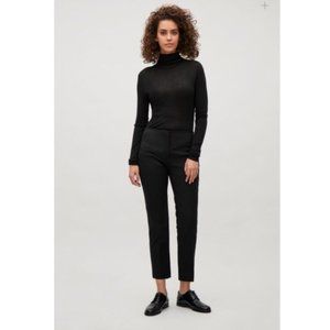 COS Slim Press Fold Trousers